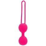 Вагинальные шарики  BenWa 5 Ribber Pink 3 см