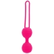 Вагинальные шарики  BenWa 5 Ribber Pink 3 см