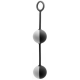 Вагинальные шарики  Dream Toys Black-Gray 3,5 см