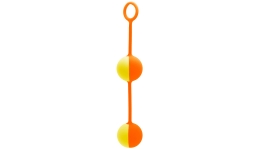 Вагинальные шарики  Dream Toys Orange-Yellow 3,5 см