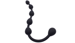 Анальные шарики из силикона Anal Stim Beads Black 30см