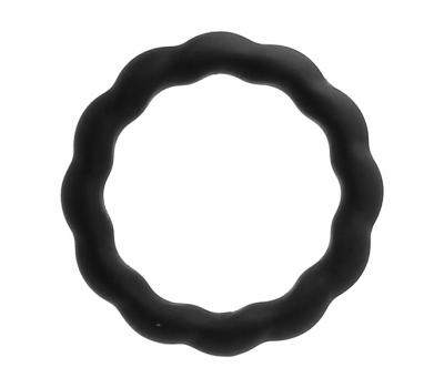 Эрекционное кольцо из силикона с бусиной Penis Belt M 3,4см