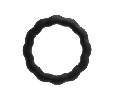 Эрекционное кольцо из силикона с бусиной Penis Belt M 3см