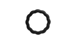 Эрекционное кольцо из силикона с бусиной Penis Belt S 2,5см