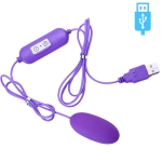 Универсальный вибратор USB Vibrating Bullet Purple