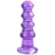 Анальная ёлочка на присоске SnailAge Ribber Plug Violet 14,5см*4,3см