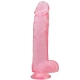 Гелевый фаллоимитатор на присоске Marmalade Cock Pink 22 см