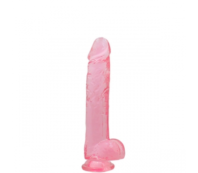 Гелевый фаллоимитатор на присоске Marmalade Cock Pink 13 см