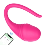 Виброяйцо с управлением со смартфона Silicone Vibrating Egg B 9-Mode Pink