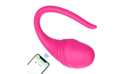 Виброяйцо с управлением со смартфона Silicone Vibrating Egg B 9-Mode Pink