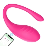 Виброяйцо с управлением со смартфона Silicone Vibrating Egg A 9-Mode Pink