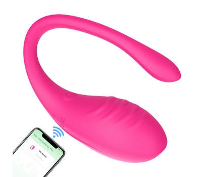 Виброяйцо с управлением со смартфона Silicone Vibrating Egg A 9-Mode Pink