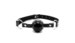 Силиконовый кляп Silicone Ball Gag Black 4 см