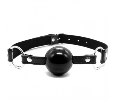 Силиконовый кляп Silicone Ball Gag Black 4 см