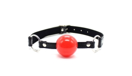 Силиконовый кляп Silicone Ball Gag Red 4 см