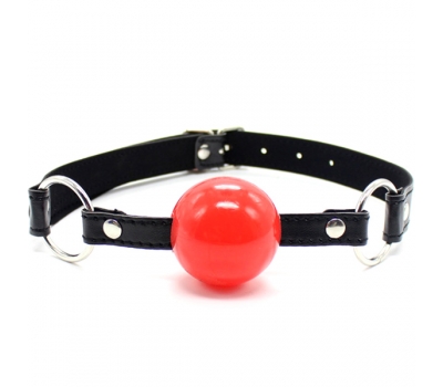 Силиконовый кляп Silicone Ball Gag Red 4 см