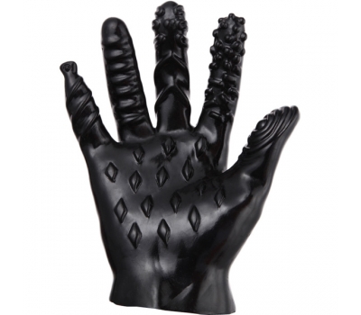 Перчатка для мастурбации и анальной стимуляции Fist It Black